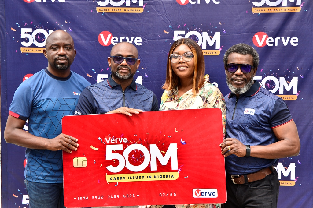 Verve surpasses 50 million payment cards